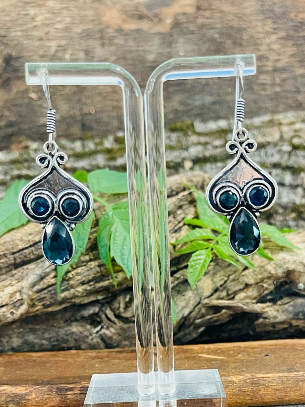 Tanzanite 925 Sterling Silver Earrings
